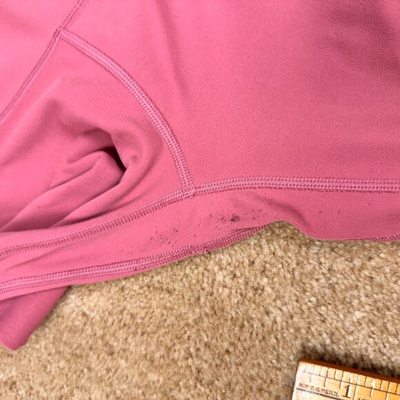 Lululemon Women's High Waisted Leggings Yoga Pants Pink Fuchsia Size 4 Athletic - Picture 7 of 9